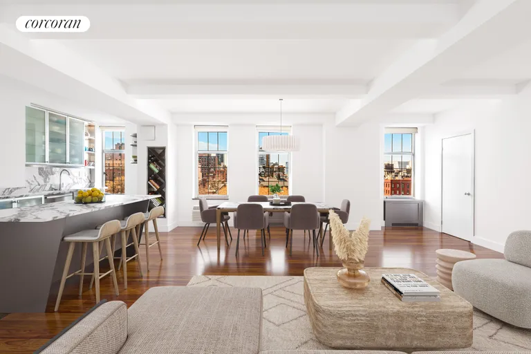 New York City Real Estate | View 465 West 23rd Street, 10FIJ | 2 Beds, 2 Baths | View 1