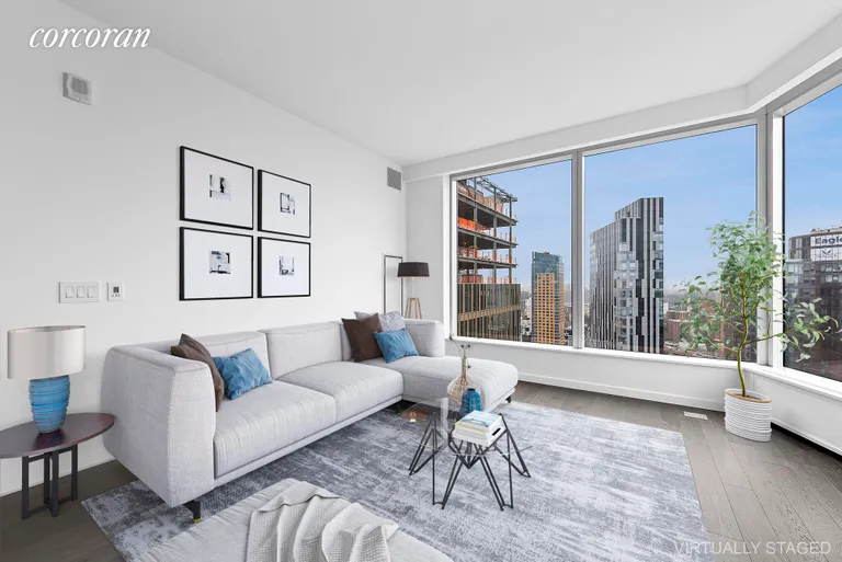 New York City Real Estate | View 1 City Point, 33E | Living Room | View 2