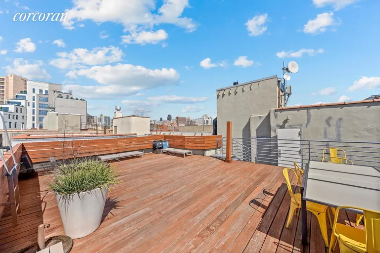New York City Real Estate | View 220 West 111th Street, 6C | Roof Deck | View 6