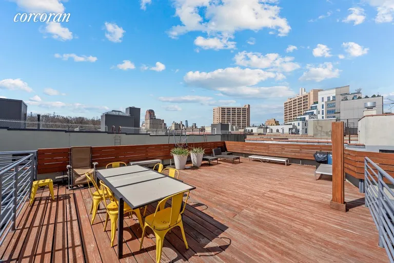 New York City Real Estate | View 220 West 111th Street, 6C | Roof Deck | View 7
