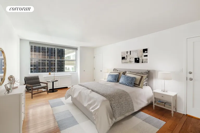 New York City Real Estate | View 112 West 56th Street, 24S | Bedroom | View 5