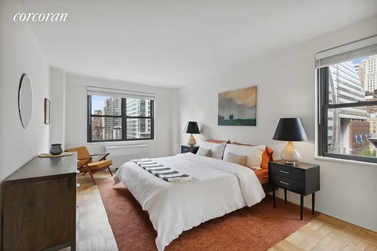 New York City Real Estate | View 201 EAST 25TH STREET, 8D | Bedroom | View 4
