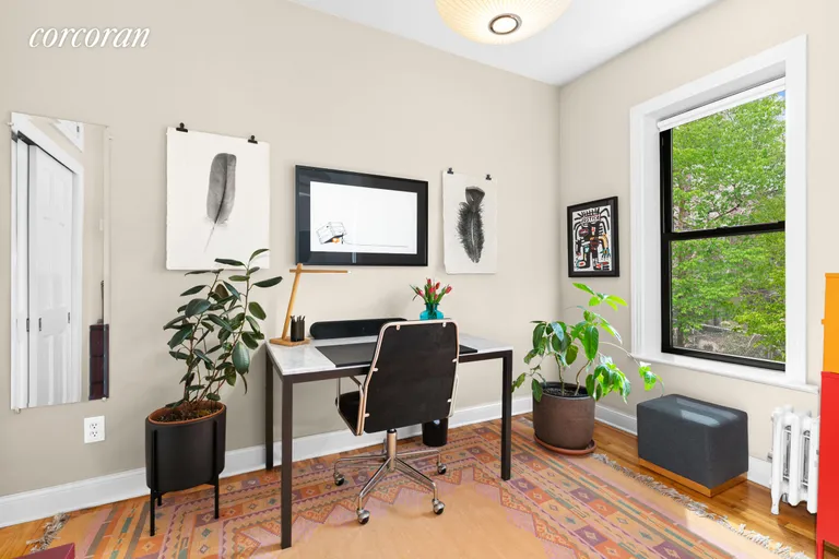 New York City Real Estate | View 382 Prospect Place, 9 | Home Office - Second Bedroom | View 3