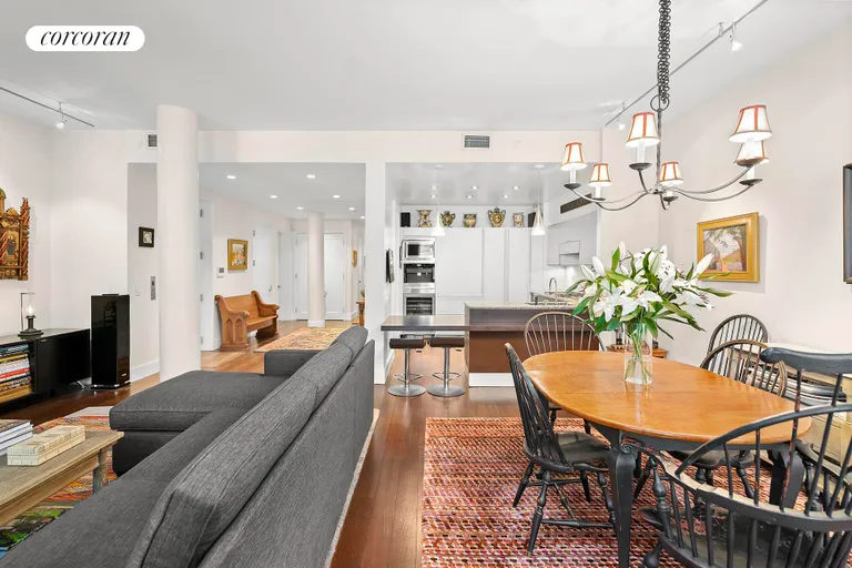 New York City Real Estate | View 15 West 20th Street, 7A | Living Room | View 2