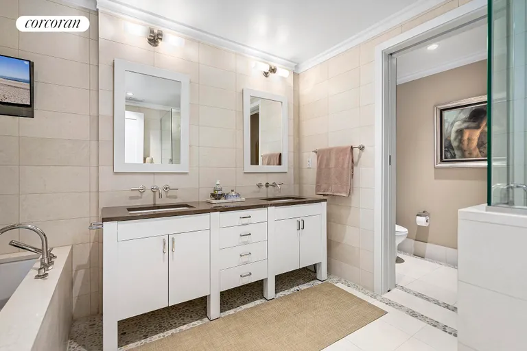 New York City Real Estate | View 15 West 20th Street, 7A | Primary Bathroom | View 7