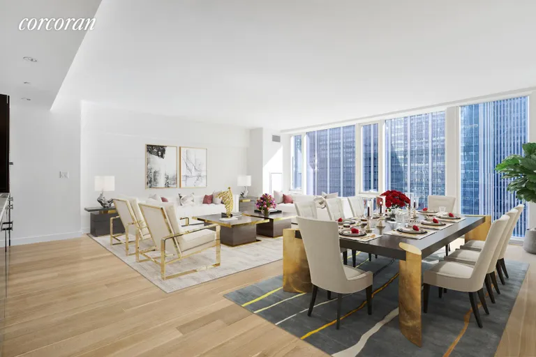 New York City Real Estate | View 135 West 52nd Street, 31B | 2 Beds, 2 Baths | View 1