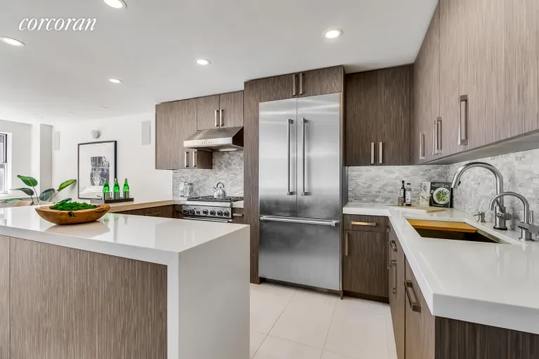 New York City Real Estate | View 345 West 58th Street, 11JK | Kitchen | View 4