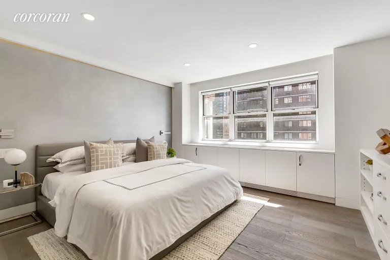 New York City Real Estate | View 345 West 58th Street, 11JK | Primary Bedroom | View 6