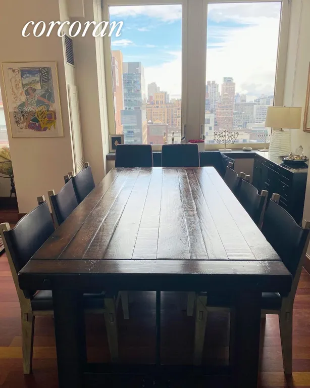 New York City Real Estate | View 305 East 63rd Street, 16A | Dining Area | View 5