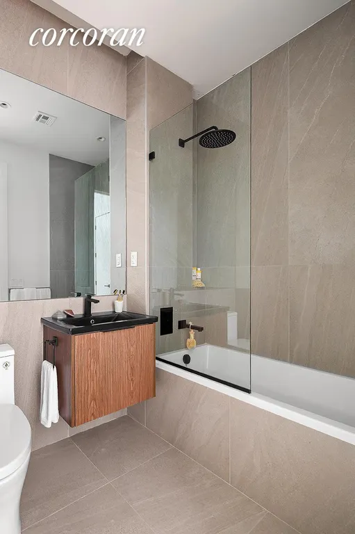 New York City Real Estate | View 10 Quincy Street, 1F | Primary Bathroom | View 6