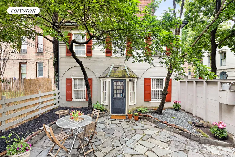 New York City Real Estate | View 24 Middagh Street | Garden | View 9