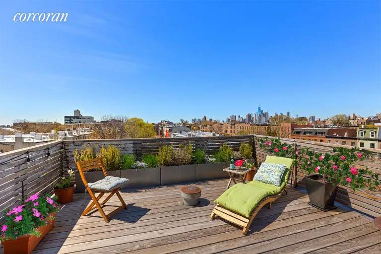 New York City Real Estate | View 8 1st Street, 4 | Roof Deck | View 2