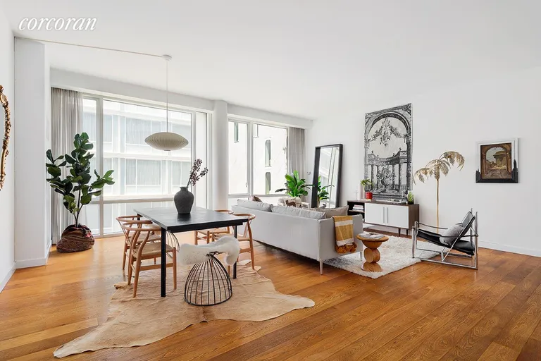 New York City Real Estate | View 311 West Broadway, 4J | Living Room | View 2