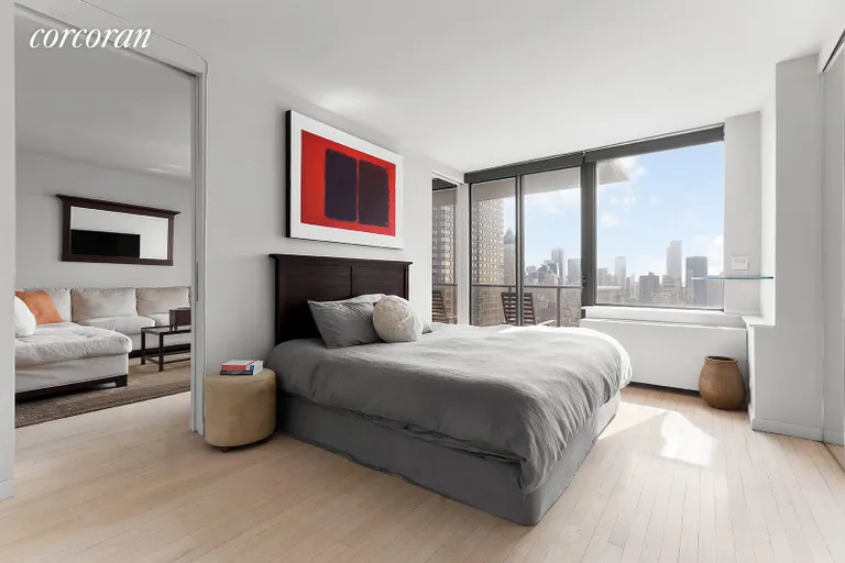 New York City Real Estate | View 161 West 61st Street, 32H | Bedroom | View 3