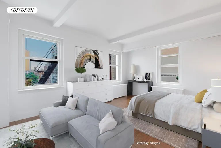 New York City Real Estate | View 123 West 93rd Street, 10B | Living Room | View 8