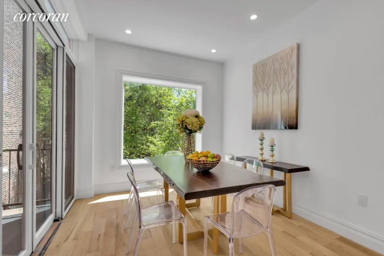 New York City Real Estate | View 416 Madison Street | Dining Area | View 8