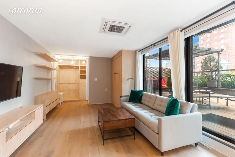 New York City Real Estate | View 215 East 24th Street, 817 | Living Room | View 2