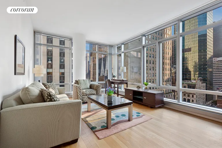 New York City Real Estate | View 18 West 48th Street, 17B | 1 Bed, 1 Bath | View 1