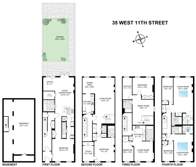 35 West 11th Street | floorplan | View 25