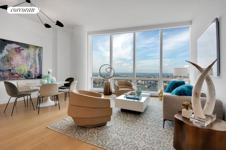 New York City Real Estate | View 15 Hudson Yards, 75C | 1 Bed, 2 Baths | View 1