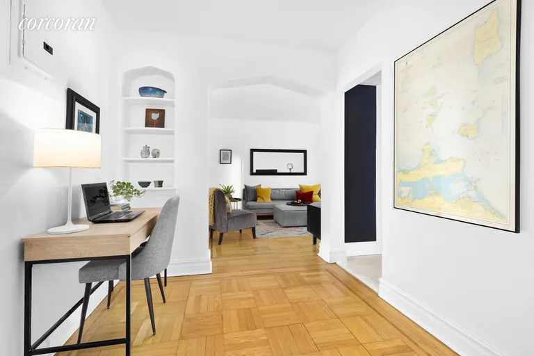 New York City Real Estate | View 135 Hawthorne Street, 1B | Fantastic Foyer / Home Office | View 2