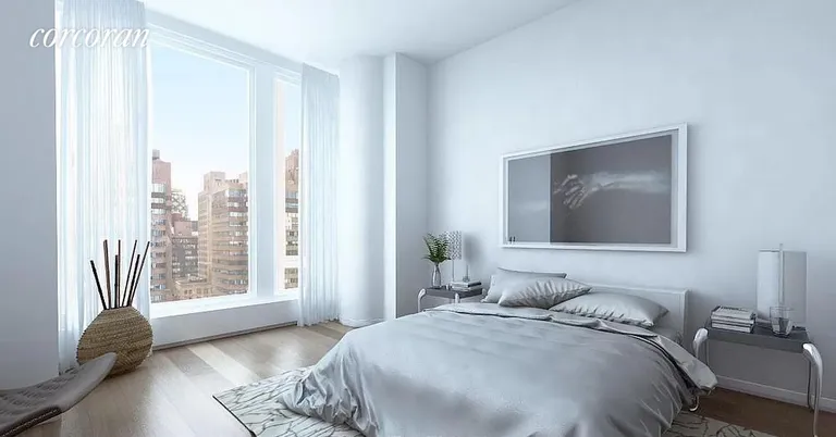 New York City Real Estate | View 50 West Street, 31A | Primary Bedroom | View 3