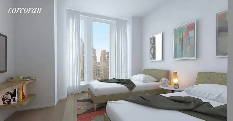 New York City Real Estate | View 50 West Street, 31A | Bedroom | View 4