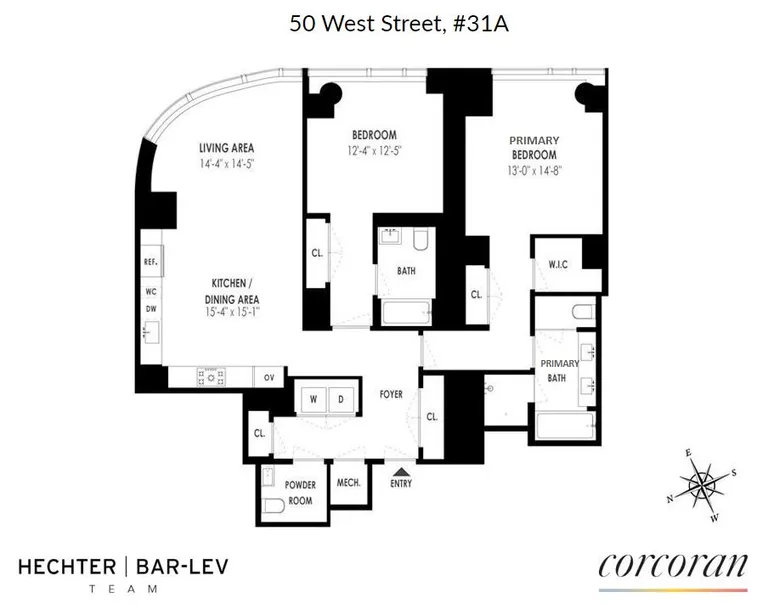 50 West Street, 31A | floorplan | View 6