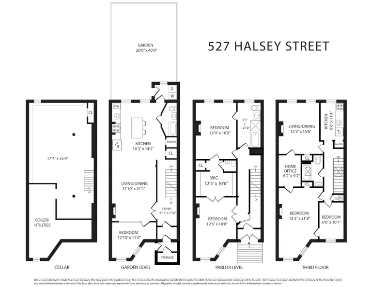 527 Halsey Street | floorplan | View 13