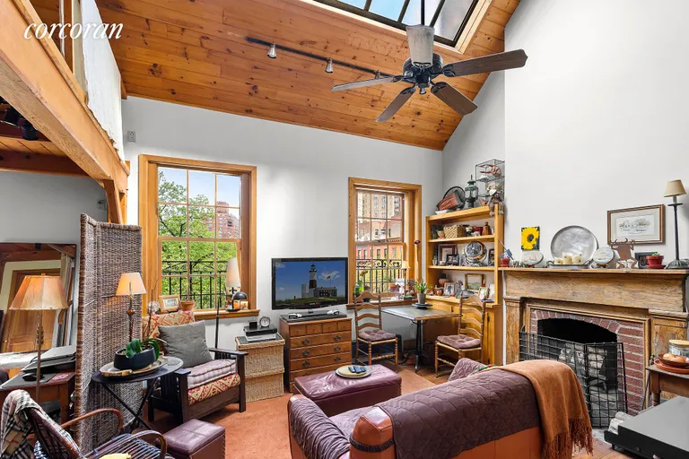 New York City Real Estate | View 290 West 11th Street, 4A | Living Room | View 3