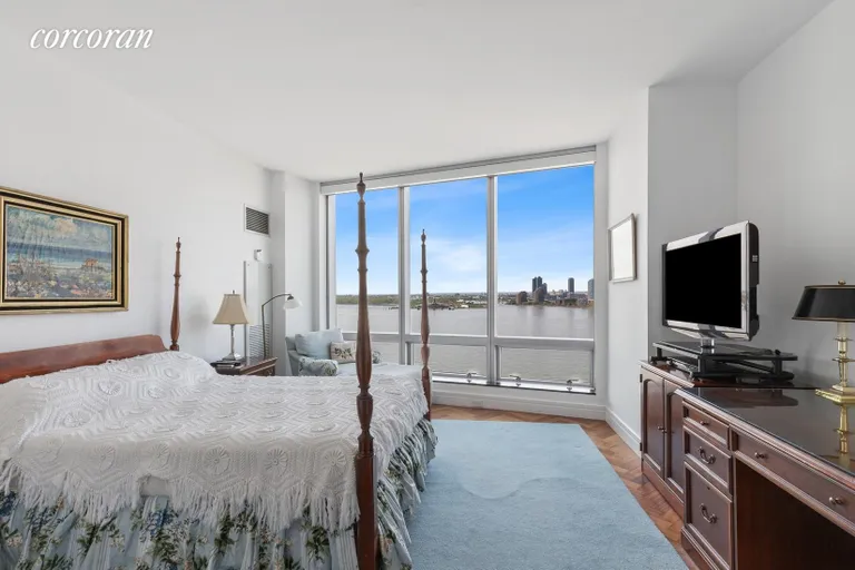New York City Real Estate | View 10 West Street, 16G | Bedroom | View 11