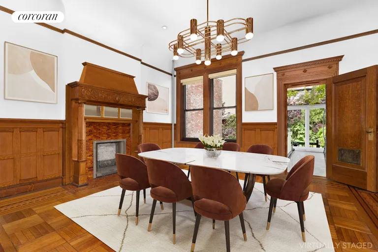 New York City Real Estate | View 40 Hamilton Terrace | Formal Dining Room | View 2