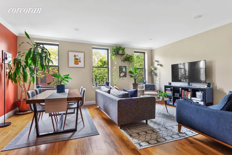 New York City Real Estate | View 102 Saint Marks Place, 3 | 2 Beds, 2 Baths | View 1