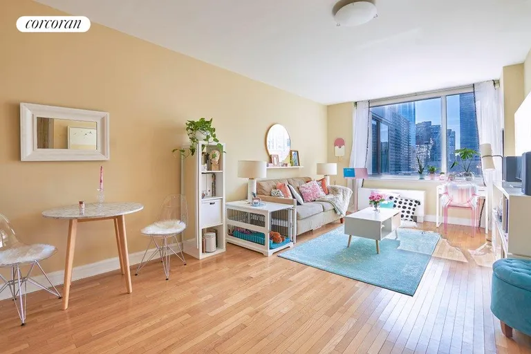 New York City Real Estate | View 120 Riverside Boulevard, 14G | 1 Bed, 1 Bath | View 1