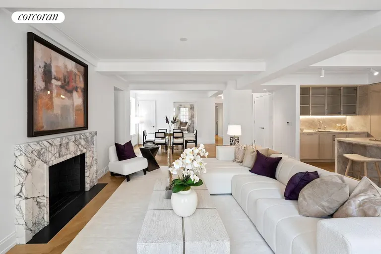 New York City Real Estate | View 40 East 66th Street, 7A | Living Room | View 2