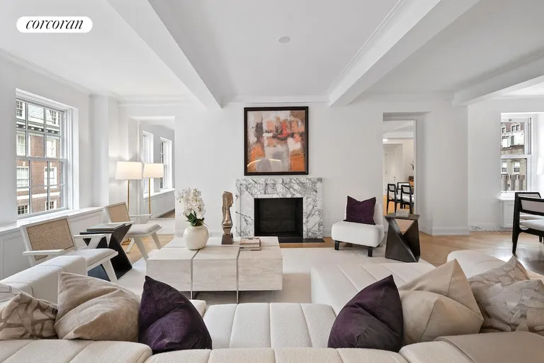 New York City Real Estate | View 40 East 66th Street, 7A | Living Room | View 3