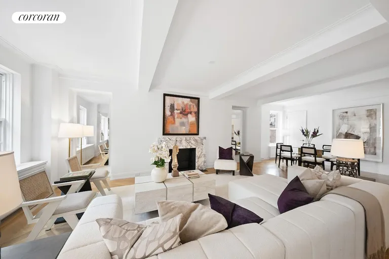 New York City Real Estate | View 40 East 66th Street, 7A | Living Room | View 4
