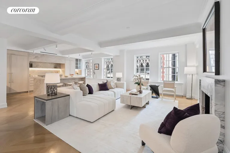 New York City Real Estate | View 40 East 66th Street, 7A | Living Room | View 6