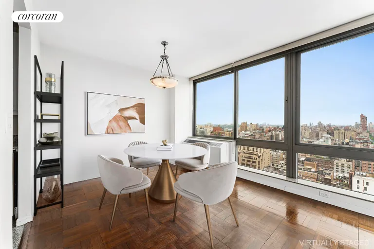 New York City Real Estate | View 111 West 67th Street, 29E | Dining Area | View 3
