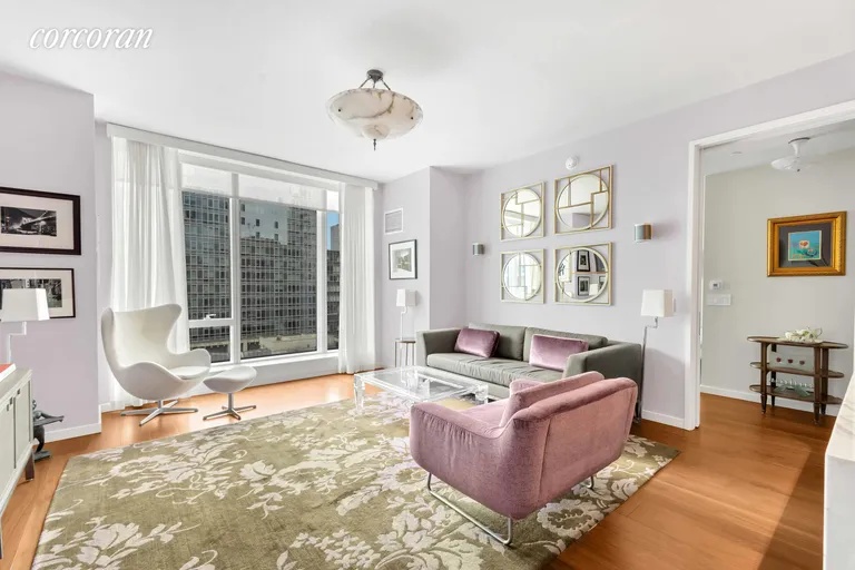New York City Real Estate | View 1 West End Avenue, 17L | Living Room | View 2