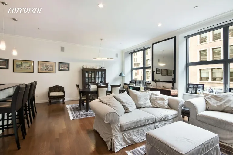 New York City Real Estate | View 240 Park Avenue South, 14C | Living Room | View 2