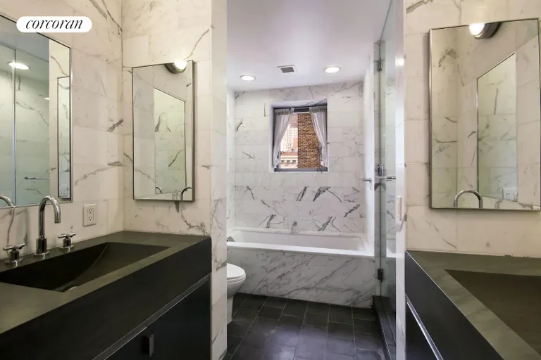 New York City Real Estate | View 240 Park Avenue South, 14C | Primary Bathroom | View 5