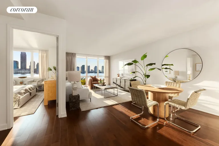 New York City Real Estate | View 20 River Terrace, 12H | Living Room | View 2