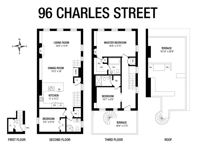96 Charles Street | floorplan | View 11