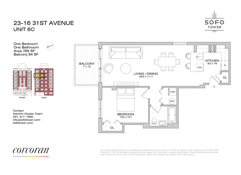 23-16 31st Avenue, 6C | floorplan | View 8