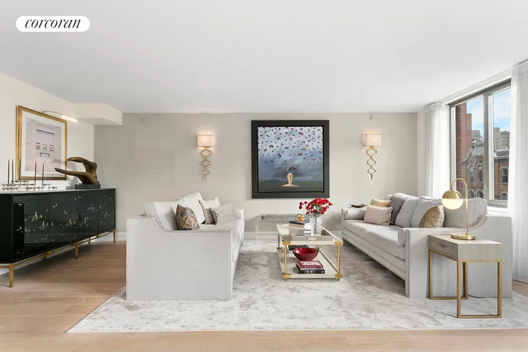 New York City Real Estate | View 101 West 87th Street, 605 | Living Room | View 3