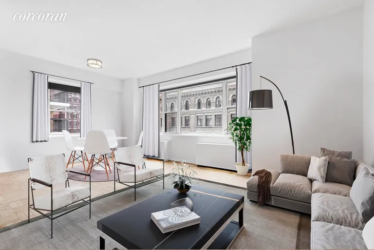 New York City Real Estate | View 60 East 8th Street, 5B | 2 Beds, 1 Bath | View 1
