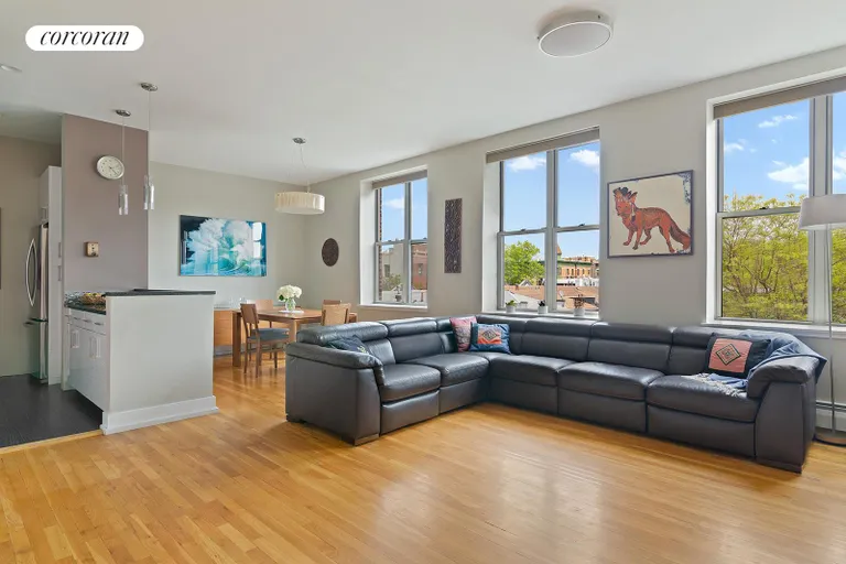 New York City Real Estate | View 444 12th Street, 4D | 2 Beds, 2 Baths | View 1