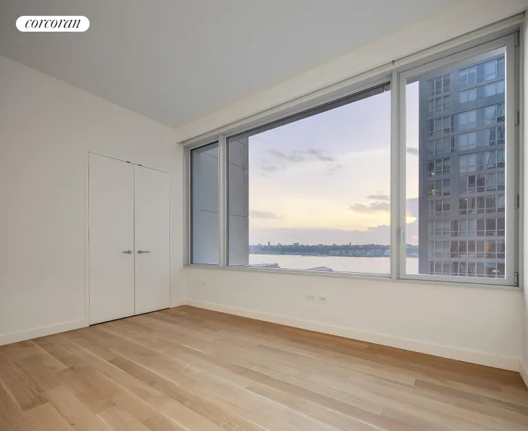 New York City Real Estate | View 611 West 56th Street, 15B | Master Bedroom | View 4