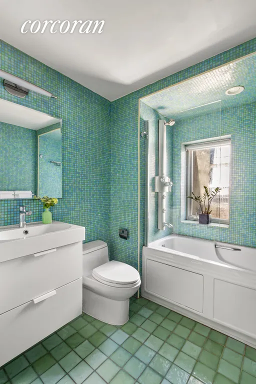 New York City Real Estate | View 24 Strong Place, 5 | Primary Bathroom | View 12